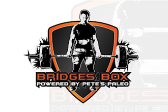 design an elite athletes meal plan service logo with fitness