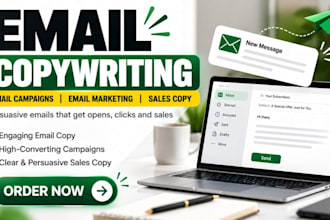 write persuasive email copy, email copywriting email campaign email marketing