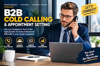 do b2b cold calling and appointment setting for your business