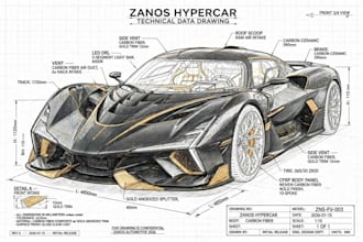 design luxury hypercar concepts and automotive 3d renders