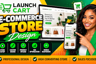 set up and optimize your launch cart store for sales