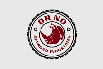 design a badass off road logo for your automotive brand