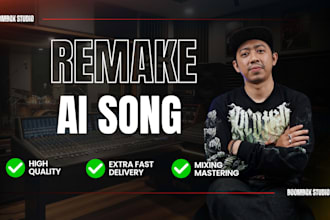 remake or recreate ai song to high quality