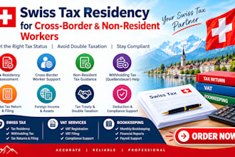 prepare swiss tax residency for cross border and non resident workers
