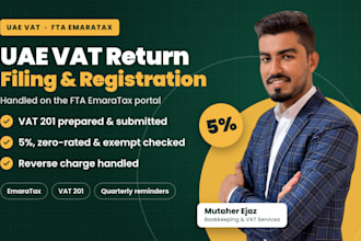 do uae vat return filing and vat registration on fta emaratax portal