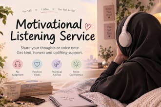 listen to your thoughts and give you honest motivation