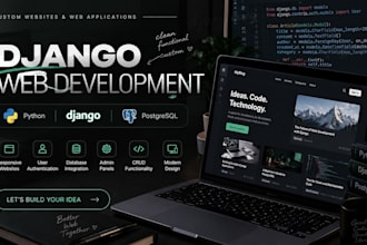 develop a django web application