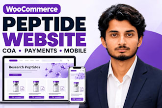 build an fda compliant woocommerce peptide website