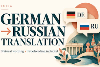 translate german texts into natural russian