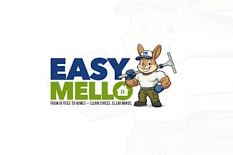 design a clean and professional cleaning service logo