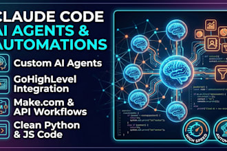 build claude code ai agents, automations, and gohighlevel integrations