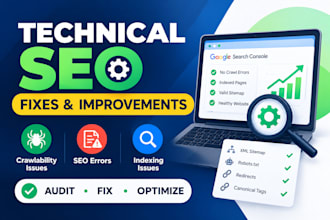 fix crawlability issues and technical SEO errors of your website