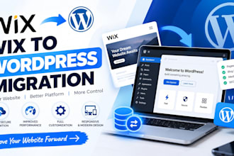 migrate wix to wordpress with elementor and preserve SEO