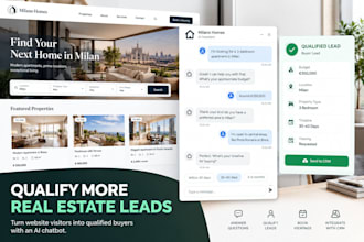 build an ai chatbot for real estate lead qualification
