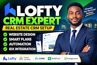 setup lofty CRM lofty smart plans lofty real estate lofty idx website lofty