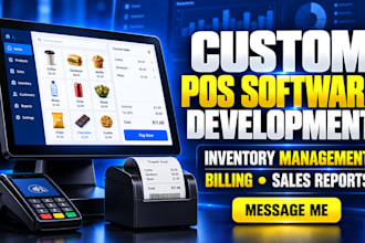 develop custom restaurant pos software with inventory management and billing
