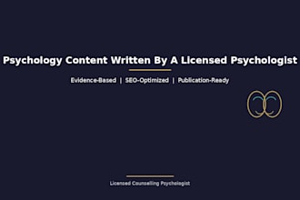 write psychology content that understands the human mind