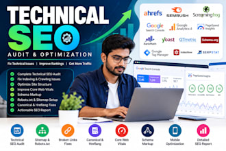 audit website index google search console technical SEO expert schema markup