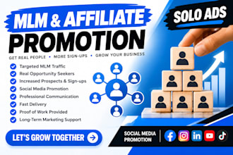 do setup affiliate recruitment, affiliate link promotion, affiliate MLM funnel