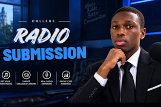submit your music to targeted college radio station campaign