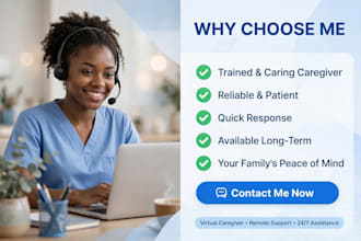 be your virtual elderly caregiver