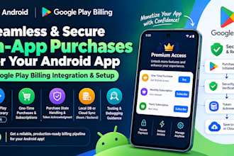 build secure google play billing and subscriptions for apps