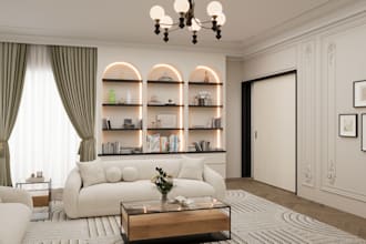 3d modeling, interior design, photorealistic rendering with vray