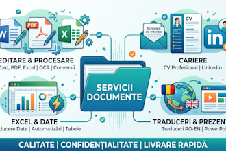 advanced document and data processing