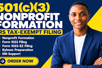 form your 501c3 nonprofit, file 1023 or 1023ez, and get irs tax exempt approval