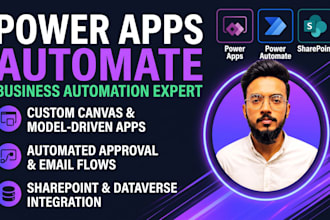build custom power apps, power automate flows, and canvas apps