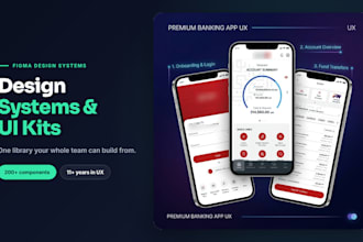 build a figma design system or UI kit for your product