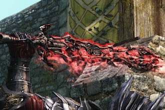 create and port skyrim mods with armor weapons and characters