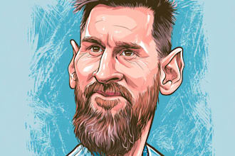 make big head caricature from you