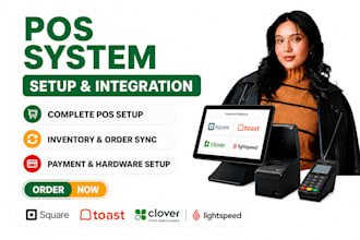 setup square pos square menu toast pos shopify pos loyverse restaurant pos