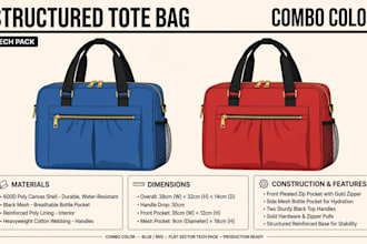 design leather sewing pattern for bags