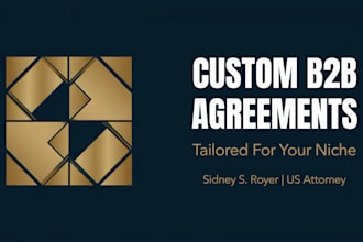 draft, review, and edit custom business contracts and ndas