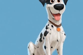 create a disney pixar style portrait for mothers art
