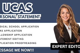 proofread and cut your ucas personal statement to the character limit in 24hrs