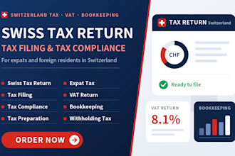 help foreign with swiss tax return tax filing and tax compliance as an expert