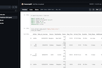 build a machine learning model for prediction