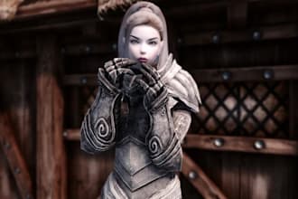 create custom skyrim mods armor weapons and followers