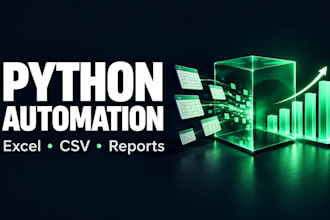build python automation and data processing scripts