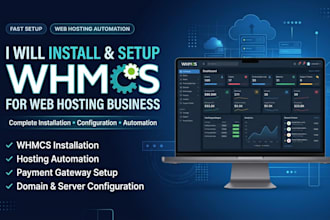 install configure and setup whmcs completely for your hosting business