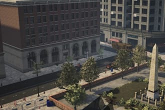 create realistic roblox maps, 3d models and game assets