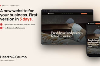build a website for your small business