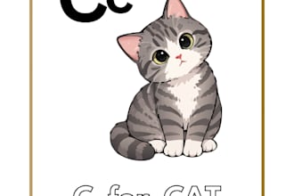 create a printable coloring book PDF for kids