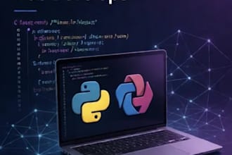 build a full stack web application with python and django