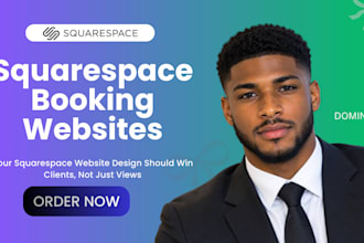 build a squarespace booking website for coaches and therapists