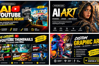 create ai youtube thumbnails and professional ai images