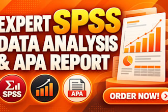 do spss data analysis with apa report writing